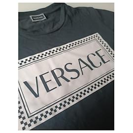 Versace-T-shirts-Noir,Blanc