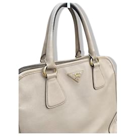 Prada-Prada Handbag, Galleria model.-Beige,Monogram