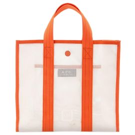 Apc Louise Small Shopper Bag - A.P.C. - Pvc - Orange Orange