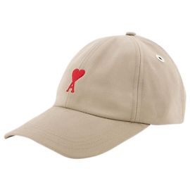 Cappellino Adc Rosso - AMI Paris - Cotone - Marrone Marrone