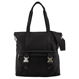 Ami Paris-Ami De Coeur Shopper Bag - AMI Paris - Synthetic - Black-Black