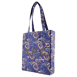 Apc-Borsa shopper reversibile Lou - A.P.C. - Sintetico - Blu-Blu