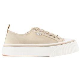 Ami bas 1980 Baskets - AMI Paris - Coton - Blanc Cassé Blanc