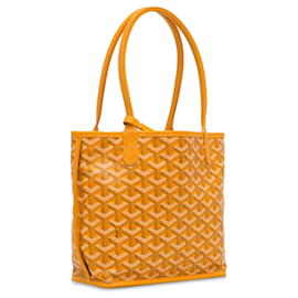Goyard-Goyard Mini sac cabas réversible jaune Anjou-Jaune