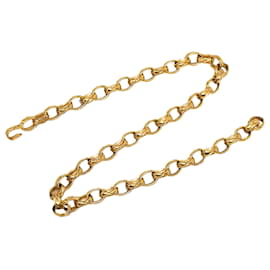Chanel-Cinturón Chanel Gold CC con eslabones de cadena-Dorado
