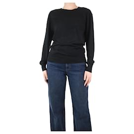 Givenchy-Suéter texturizado preto - tamanho UK 8-Preto