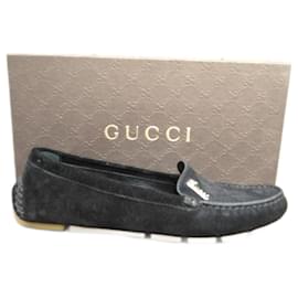 Gucci-gucci p loafers 36,5-Black