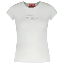 Diesel-Camiseta Angie - Diesel - Algodão - Branca-Branco