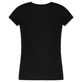 Diesel-Angie T-Shirt - Diesel - Cotton - Black-Black