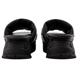 Toga Pulla-AJ1315 Sandals - Toga Pulla - Leather - Black-Black