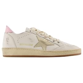 Golden Goose Deluxe Brand-Ball Star Sneakers - Golden Goose Deluxe Brand - Leather - White-White