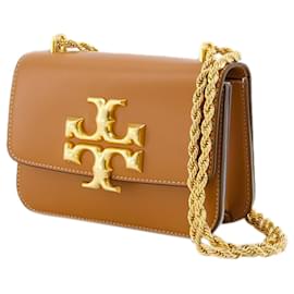 Tory Burch-Eleanor Small Convertible Bag - Tory Burch - Leather - Whiskey Brown-Brown