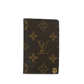 Louis Vuitton-Monogram Porte-Cartes Credit Pression M60937-Brown