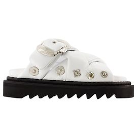 AJ1317 Sandals - Toga Pulla - Leather - White White