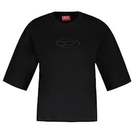 Diesel-Camiseta Rowy Od - Diesel - Algodão - Preto-Preto