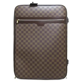 Louis Vuitton-Louis Vuitton Brown Damier Ebene Pegase 55-Brown