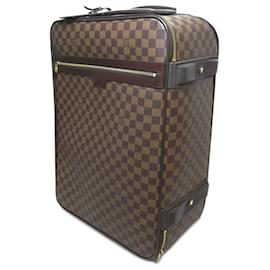 Louis Vuitton-Louis Vuitton Brown Damier Ebene Pegase 55-Brown