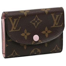 Louis Vuitton-Louis Vuitton Brown Monogram Rosalie Coin Purse-Brown