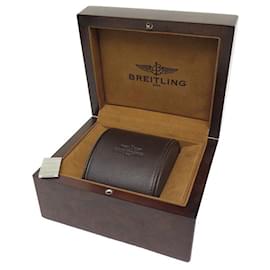 Breitling-NEUE BOX FÜR BREITLING NAVITIMER UHR 125JAHRESTAG + 4 LINKS ANSEHEN-Braun