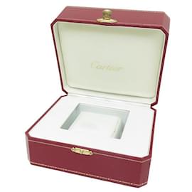 Cartier-CARTIER COWA BOX0049 FÜR UHR KALIBER TANK PASHA BALLON SANTOS BOX UHR-Rot