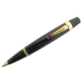 MONTBLANC BOHEME BALLPOINT PEN 2760 RED STONE RUBY RESIN BALLPOINT PEN Black