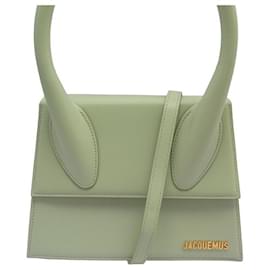 Jacquemus-NEW JACQUEMUS LE GRAND CHIQUITO HANDBAG 213BA0003 HAND BAG STRAP-Green