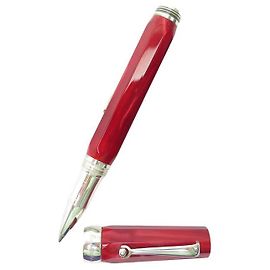Autre Marque PENNA MONTEGRAPPA 1912 ROLLER IN RESINA ROSSO E ARGENTO 925 Penna a sfera rossa Rosso