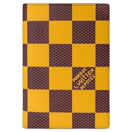 Louis Vuitton-Caderno de capa de agenda LV-Amarelo