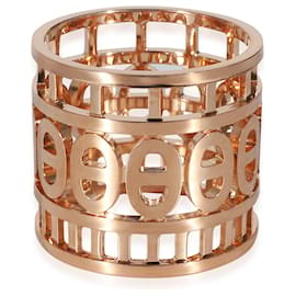 Hermès-Anello Hermès Chaine D'Ancre in 18k Rose Gold-Altro