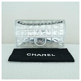Chanel-CHANEL cubo de gelo-Prata,Metálico