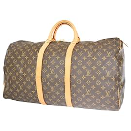 Louis Vuitton-Louis Vuitton Keepall 55-Marrone