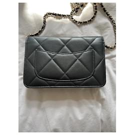 Chanel-WOC TIMELESS-Black,Dark grey