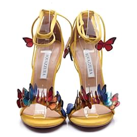 Aquazzura-Sandals-Yellow