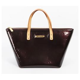 Louis Vuitton-Louis Vuitton Bellevue PM Amarant burgundy handbag-Dark red