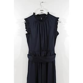 Lk Bennett-Cotton dress-Blue