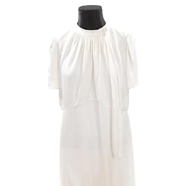 Lk Bennett-vestido blanco-Blanco