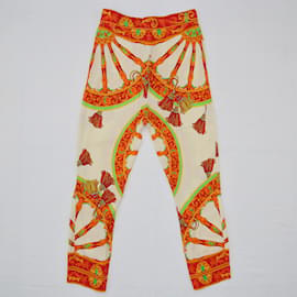 Autre Marque-Pantaloni con stampa multicolor Dolce e Gabbana-Multicolore