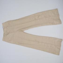 Chloé-Pantaloni a gamba larga color crema-Crudo