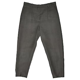 Jil Sander-Jil Sander Grey Straight Cut Pants-Grey