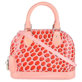 Louis Vuitton-pink/Borsa Alma Bb Jungle Dots in corallo-Arancione