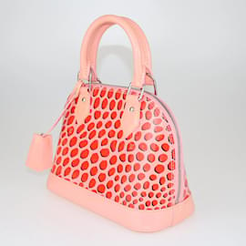 Louis Vuitton-pink/Coral Alma Bb Jungle Dots Bag-Orange