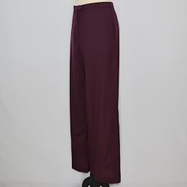 Loro Piana-Violet Straight Cut Pants-Other
