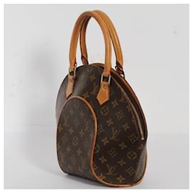 Louis Vuitton-Louis Vuitton Ellipse Monogram PM Handbag-Dark brown