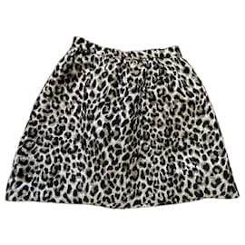 Dior-Skirts-Leopard print