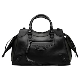 Balenciaga-Balenciaga Black Neo Classic City M-Black