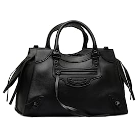 Balenciaga-Balenciaga Black Neo Classic City M-Black