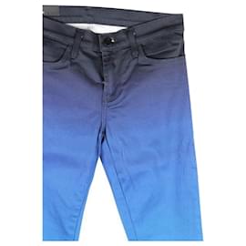 Autre Marque-Blue Shades Skinny Jean-Blue