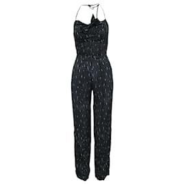 Reformation-Black Print Jumpsuit with Bow at front-Multiple colors,Other
