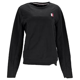 Tommy Hilfiger-Mens Essential Crew Neck Sweatshirt-Black