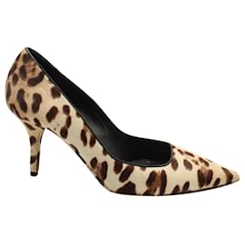 Dolce & Gabbana-Leopard Print Calf Hair Heels-Other